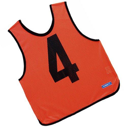 MOLTEN Game Vest Junior Fluorescent Orange 9 GB0012-KO09