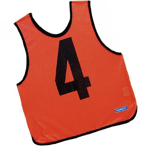 MOLTEN Game Vest Junior Fluorescent Orange 15 GB0012-KO15