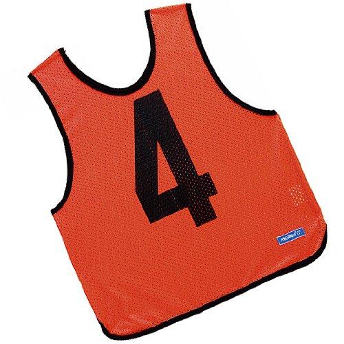 MOLTEN Game Vest Junior Fluorescent Orange 18 GB0012-KO18
