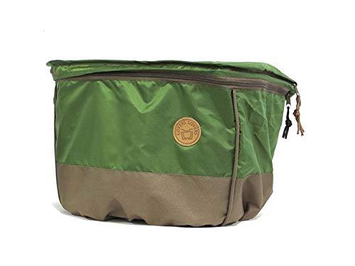 Colors Lovers (Bicycle) COVERS LOVERS Two-Tier Front Basket Cover (General Use) Olive