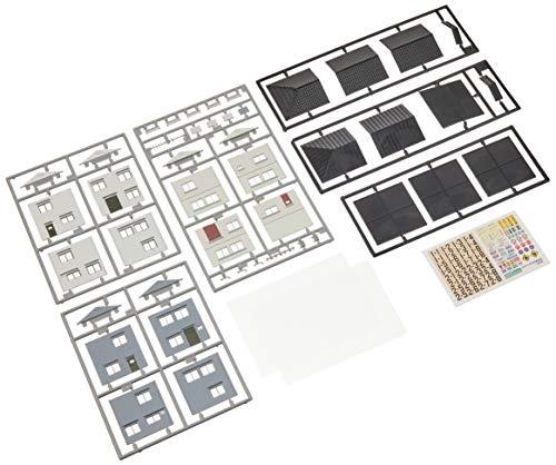 Green Max N Gauge Pre-Painted House Set A, 3 Buildings Included 2587