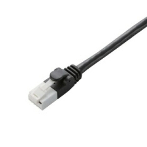 ELECOM LAN Cable CAT6 7m (23ft) Snag-Resistant Connector Simple Packaging RoHS Compliant Black LD-GPT/BK7/RS