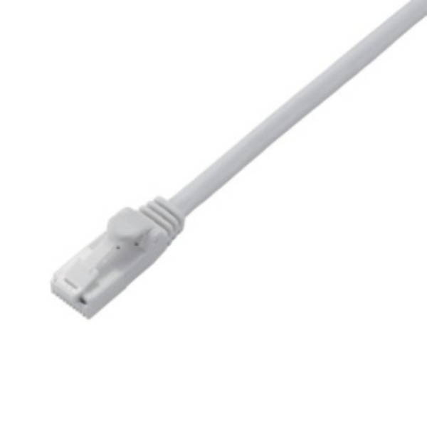 ELECOM Category 6 LAN Cable with Protective Cover to Prevent Cable Damage, White, 7m, RoHS Directive Compliant (10 Substances) LD-GPT/WH7/RS, 1 Cable
