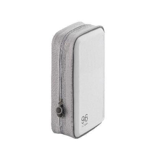 ELECOM DVD/CD Case Semi-Hard with Zipper 96-Disc Capacity White CCD-H96WH