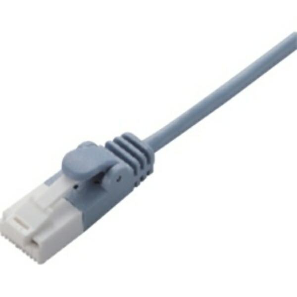 ELECOM LAN Cable CAT6 5m (16.4 ft) Snag-Resistant Connector Slim Design Blue LD-GPST/BU50