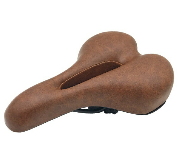 NOGUCHI Bicycle Sports Saddle [City Saddle] TTM001 Breathable Shock Absorption Brown Small