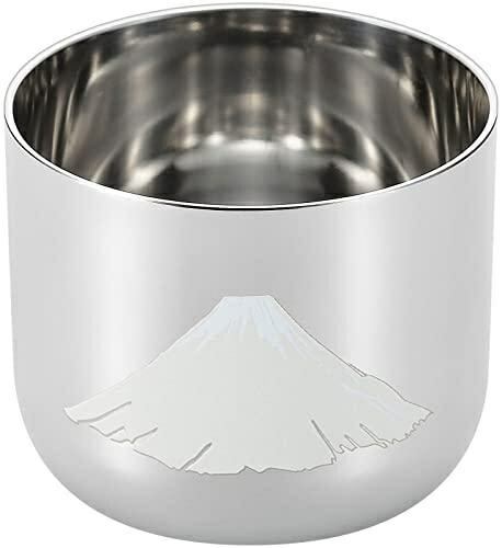 Yokoyama Sake Cup, O-choko, Temperature-Sensitive, Red Fuji, Swallow-Matured Craftsmanship, 100ml EJG-250