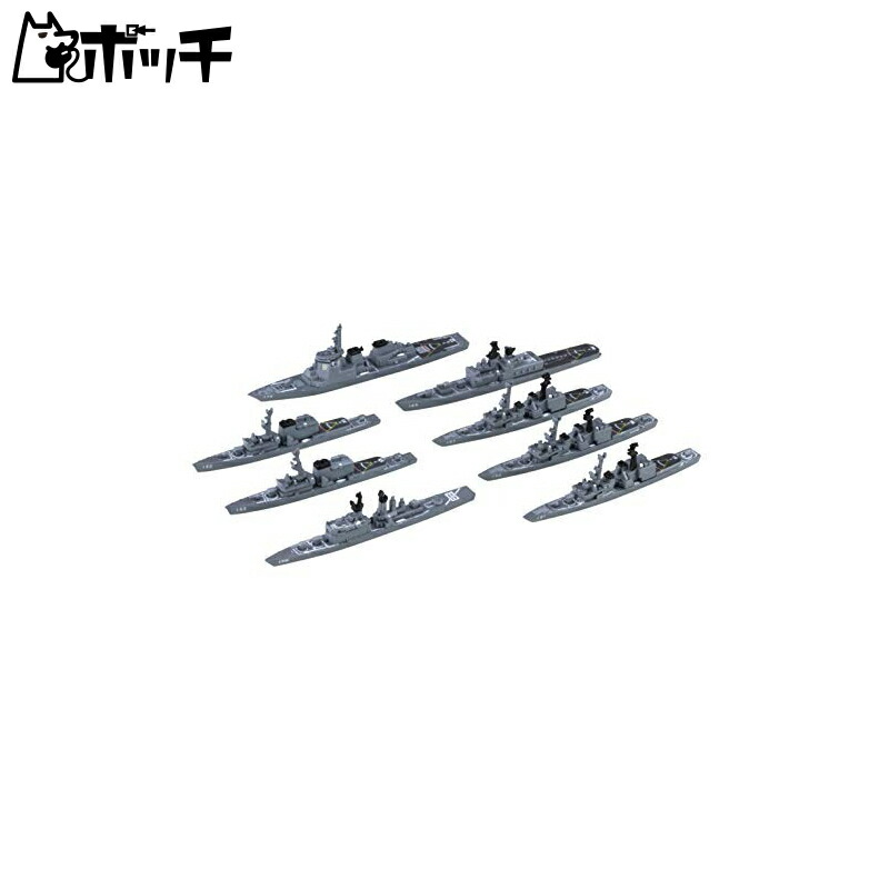 Fujimi Model 1/3000 Collectible Warship Series No.35 Japan Maritime Self-Defense Force 2nd Escort Group (1998) Plastic Model Warship 35