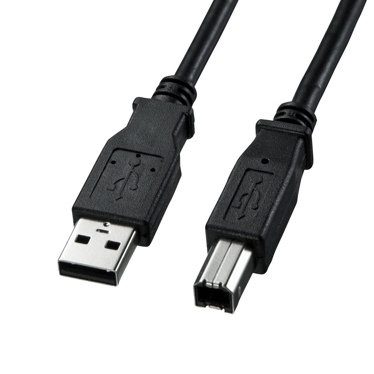 Sanwa Supply USB 2.0 Cable (Black, 5m) KU20-5BKK2