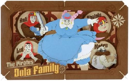 Paper Theater: Castle in the Sky PT-L50 The Dora Family: Sky Pirates