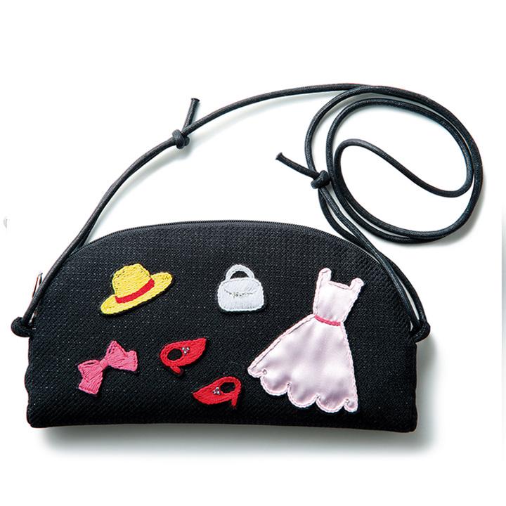 Olimpas Silk Handmade Patch Accessorized Accessories Series Wallet Pouch PA798