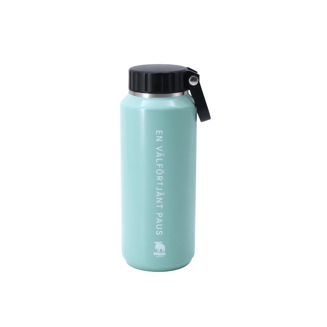 moz Moz Stainless Steel Bottle with Handle 500ml Stainless Steel Bottle, Mug Bottle, Handle, Direct Drink, Water Bottle, 500ml Easy to Clean, Stylish, Vacuum Insulated, Vacuum Double Wall, Stainless Steel, Keeps Hot/Cold, Handle, Commute, School, Present, Gift