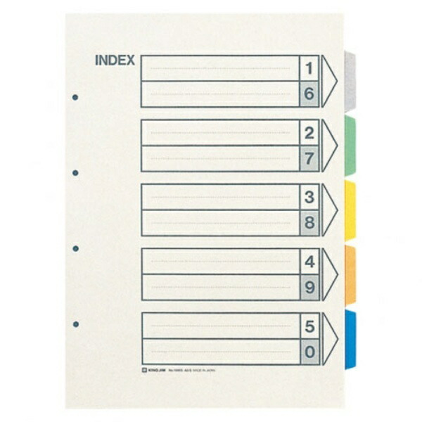 King Jim Color Index 1000S A3S