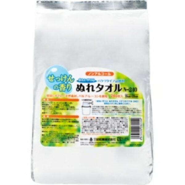 Sancho Paper Products Thoughtful Care Wet Towel N-240 Refill Individual N-240