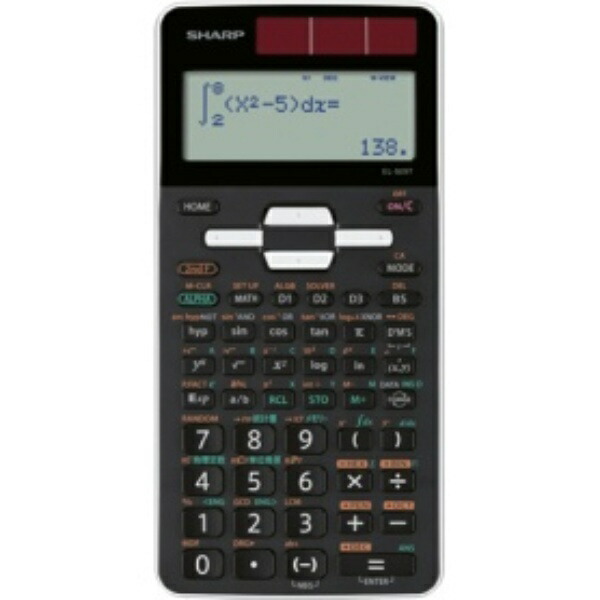 Sharp Scientific Calculator Pythagoras Standard Model EL-509T-WX (White)