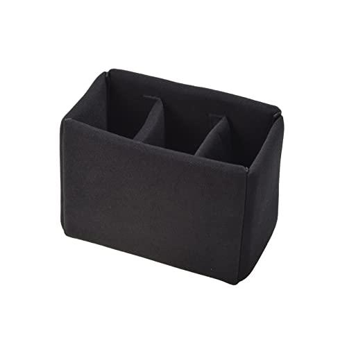 Etsumi Camera Bag Bag-in-Bag Soft Cushion Box M Black VE-7724