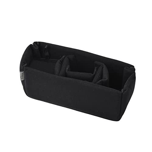 Etsumi Camera Bag Bag-in-Bag Soft Cushion Box Flexible S Black VE-7726