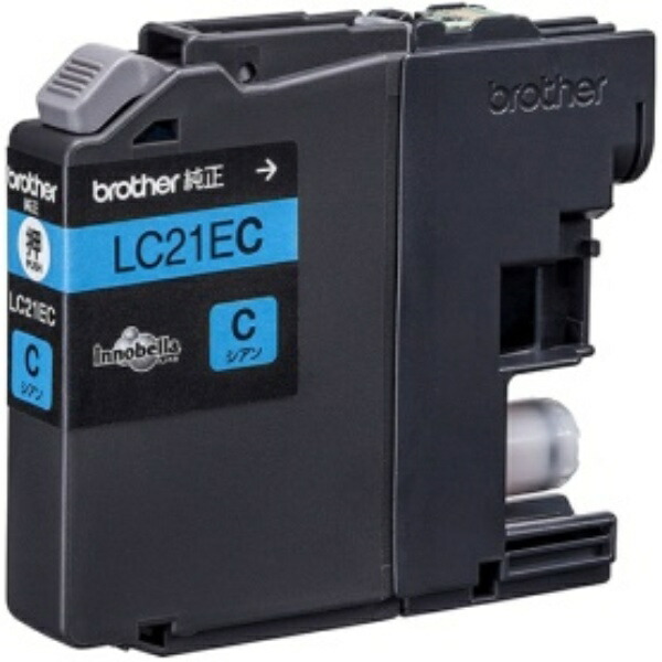 Brother Ink Cartridge Cyan High Capacity LC21EC 1 piece