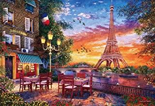 Yanoman 1000-Piece Jigsaw Puzzle Compact Pieces Dominique Davison: Paris by Gaslight (26 x 38 cm) 13-11 Includes: Piece Request Postcard Adhesive Glue Spatula Service Card Jigsaw Puzzle Instructions
