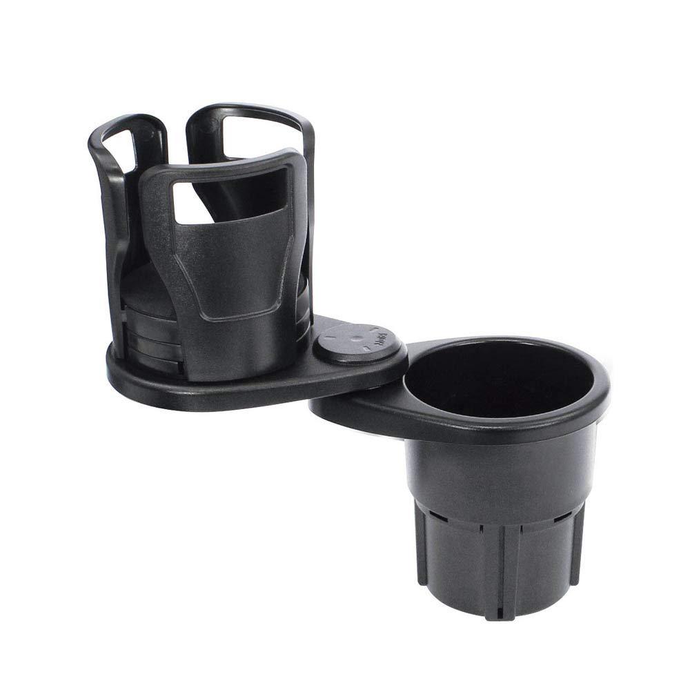Tsuchiya Yac Car Interior Accessories Drink-In Multi Cup Holder Black Length 16.2 × Width 10.2 × Height 22 cm ZE-30