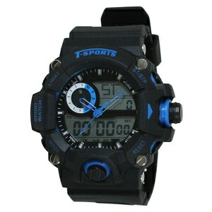CREPHA CREPHA T-SPORTS Analog-Digital Watch TS-AD093-BL