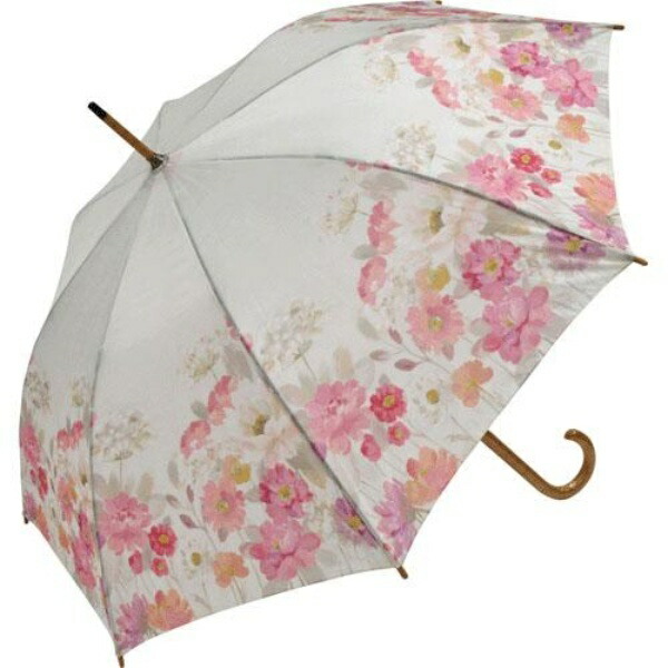 U-Power Artist Bloom Wooden Jump Umbrella Sylvia Vasileva “Queen Anne's Lace Garden”