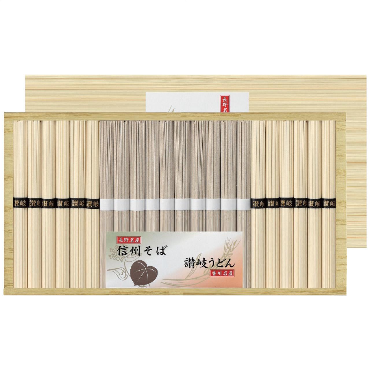 Yoshi-i Shinshu Soba & Sanuki Udon Assortment SF-30E Shinshu Soba 50g × 10 bundles, Sanuki Udon 50g × 12 bundles 9266-051
