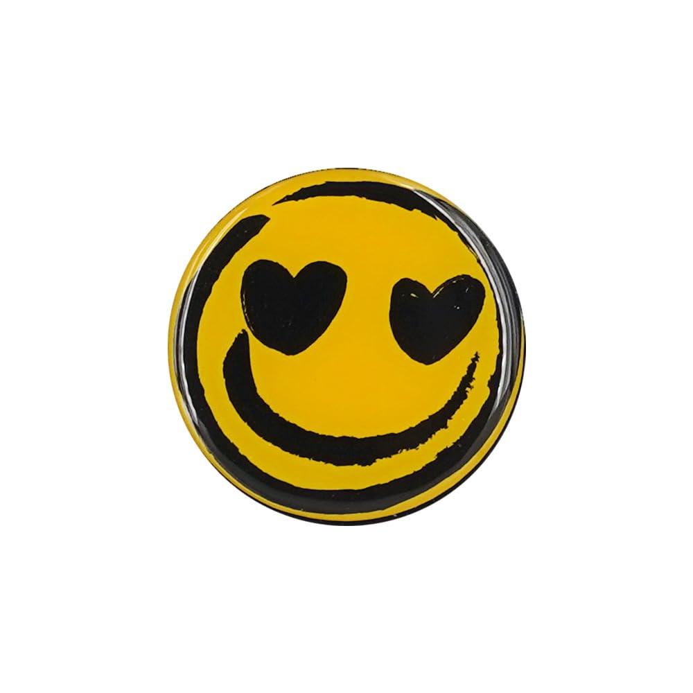 Griptok Smartphone Grip Round Smiley Face Heart Heart 2007GRTR681SM231
