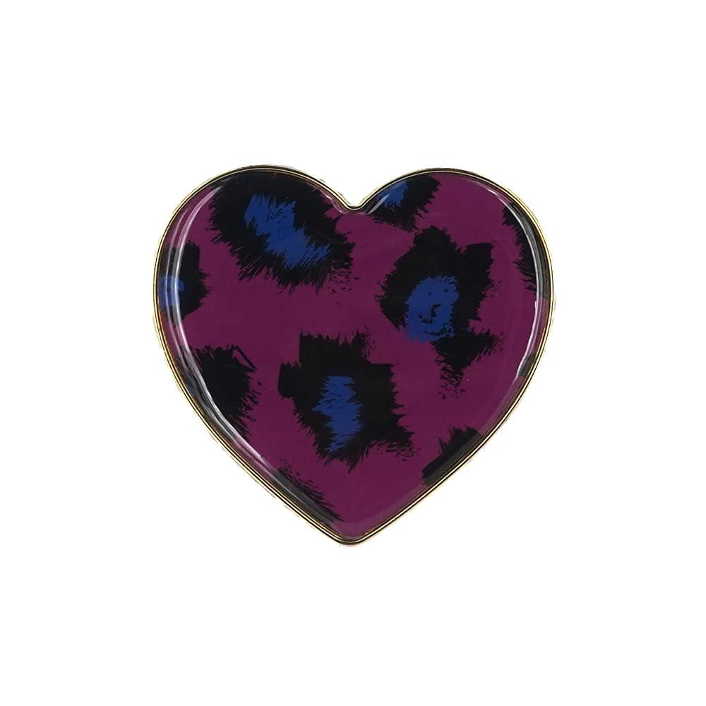 Griptok Smartphone Grip Heart-Shaped Leopard Pattern Purple 2107GRTHBLPUR53