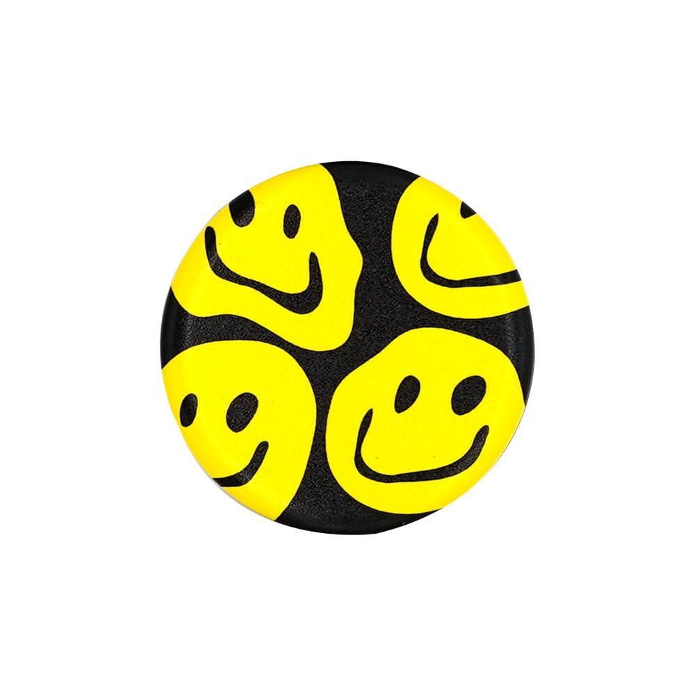 Griptok Smartphone Grip Round Smile Yellow 2206GRTRY0132