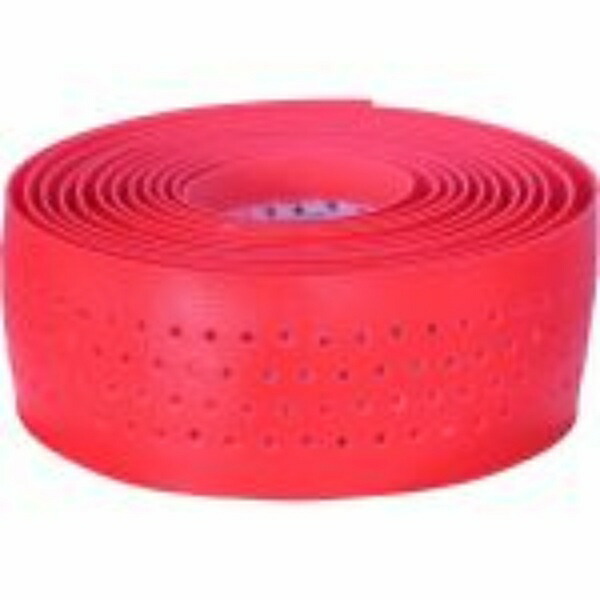 VELOX Bar Tape for Bicycles Soft Grip [SOFT GRIP] Red Comfort-Oriented Reduces Hand Pain 89g Drop Handlebar Road Track Fixed Gear Touring ※Includes End Plugs/Tape 1.9m×30mm×2.5mm G308K04