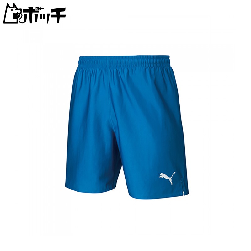[PUMA] Soccer Shorts Moisture-Wicking LIGA Game Pants Core Junior Kids 729970 Fall/Winter 2024 Color Electric Blue Lemonade (02) 130