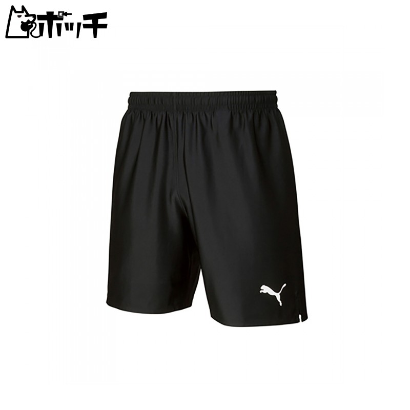 [PUMA] Soccer Shorts Moisture-Wicking Quick-Dry LIGA Game Pants Core Junior Kids 729970 Fall/Winter 2024 Color PUMA Black (03) 140