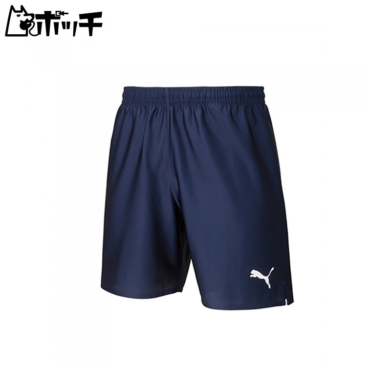 [PUMA] Soccer Shorts Moisture-Wicking Quick-Dry LIGA Game Pants Core Junior Kids 729970 Fall/Winter 2024 Color Peacoat (06) 130