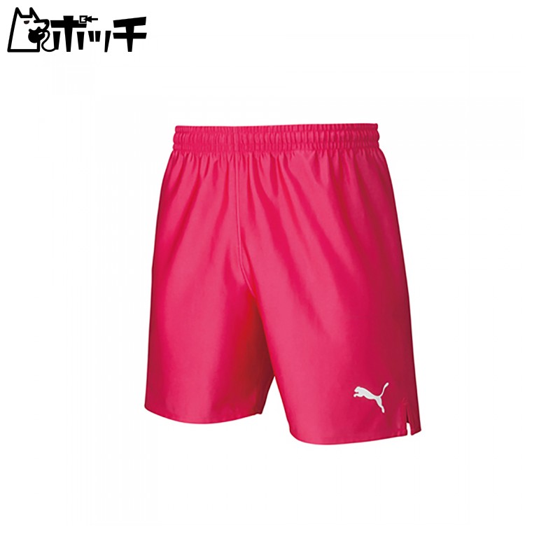 [PUMA] Soccer Shorts Moisture-Wicking LIGA Game Pants Core Junior Kids 729970 Fall/Winter 2024 Color Raspberry (12) 130