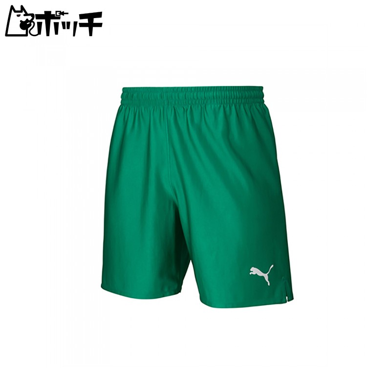 [PUMA] Soccer Shorts Water Absorbent Quick Dry LIGA Game Pants Core Junior Kids 729970 2024 Fall/Winter Color Pepper Green (05) 140