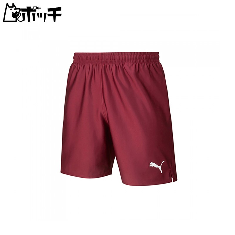 [PUMA] Soccer Shorts Moisture-Wicking LIGA Game Pants Core Junior Kids 729970 Fall/Winter 2024 Color Cordovan (09) 130
