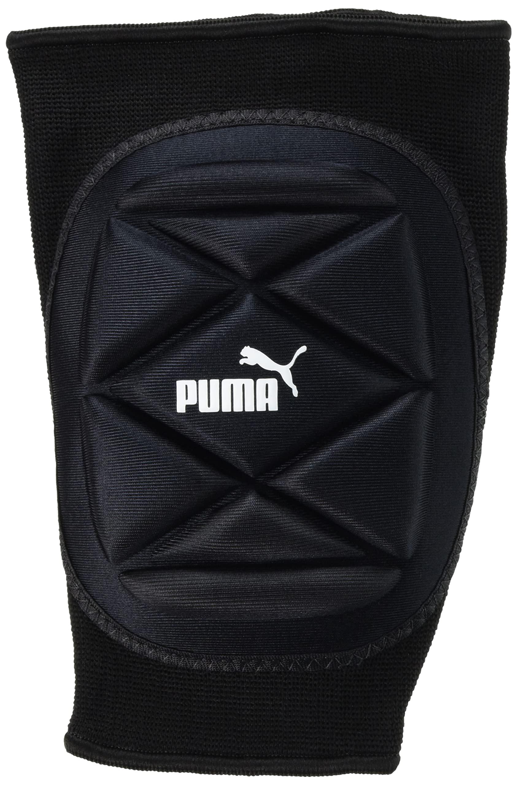 [PUMA] Soccer Accessories Knee Guard Pair 030824 Fall/Winter 2024 Color Black/White (01) M