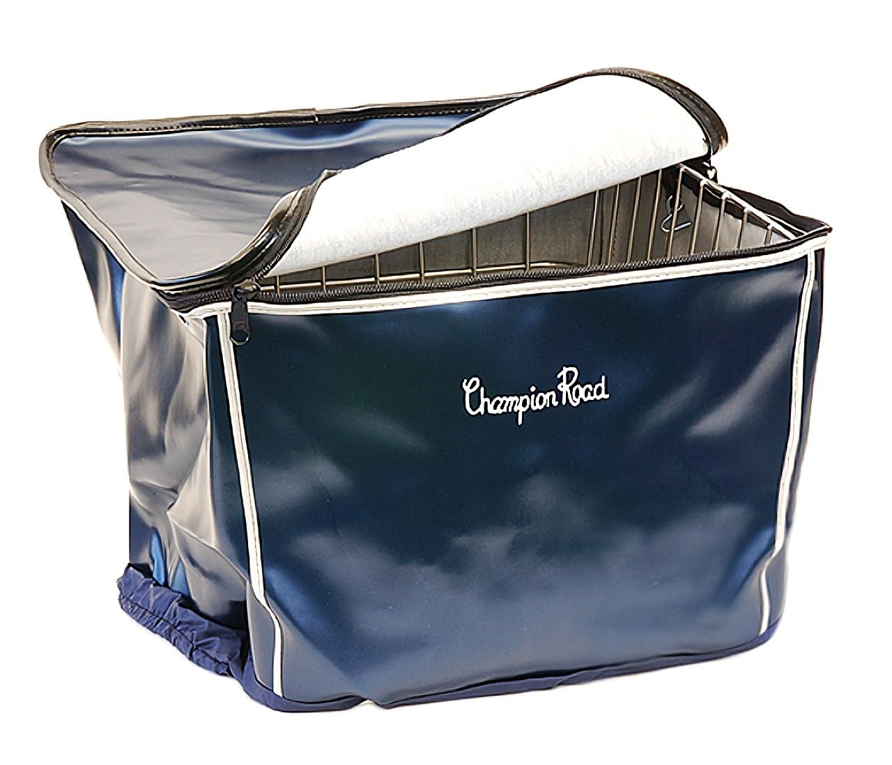 Yokoyama Saddle Cover Company Rear Basket Cover M Navy (Width 360mm × Depth 390mm × Height 260mm)
