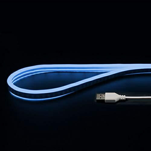 Japan Trust Technology USB Neon Tube Light 2m NEONLT2M-IB Ice Blue│Party Supplies Decorations