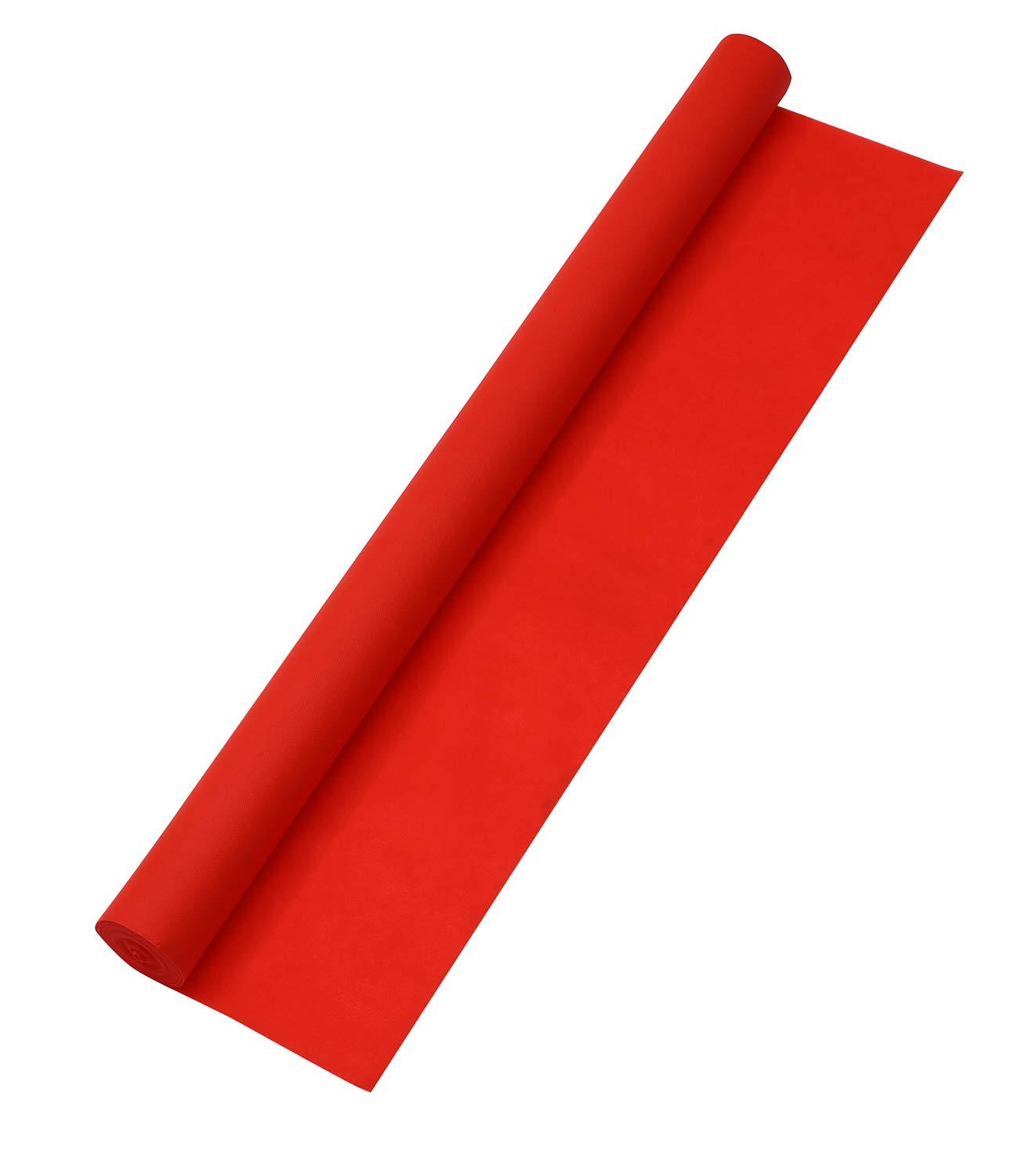 Artec Colored Non-Woven Fabric 10m Roll Red 004964
