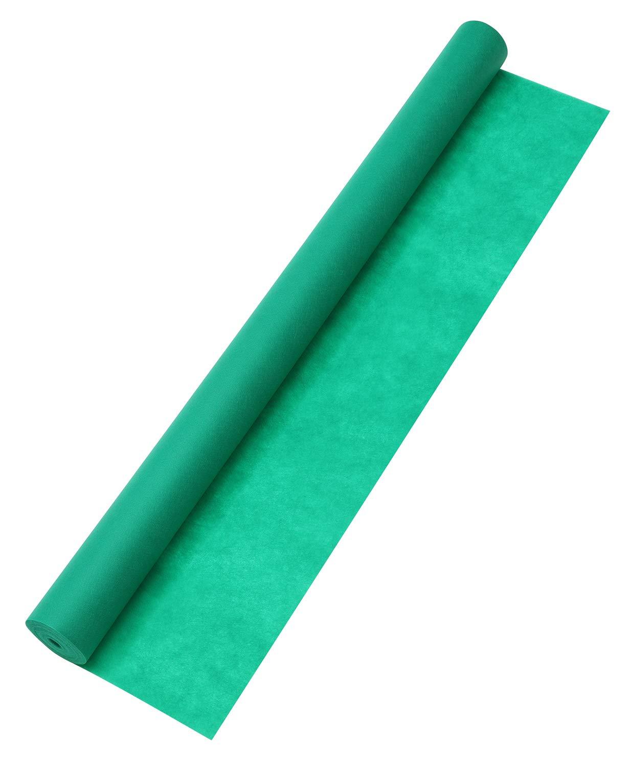 Artec Color Non-Woven Fabric 100cm Width × 10m Roll Green Plain Fabric for Events, DIY, Crafts 4967