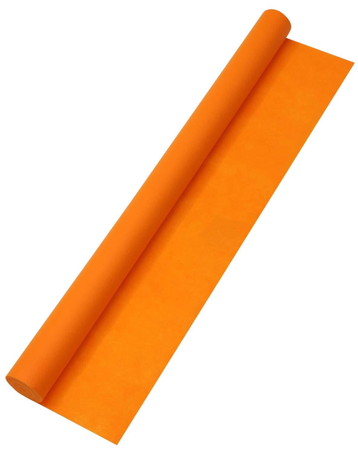 Artec Color Non-Woven Fabric 100cm Width × 10m Roll Orange Roll Plain Fabric Event DIY Crafts 4971