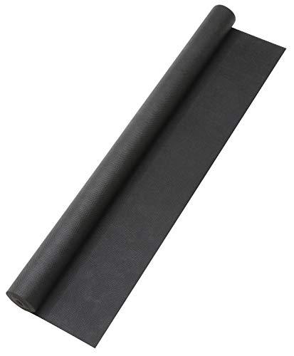 Artec Color Non-Woven Fabric 100cm Width × 10m Roll Black Plain Roll Fabric for Events, DIY, and Crafts