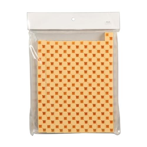 Artec Artec Blocks Single Block Basic Square Pale Orange 100 Pieces 077848