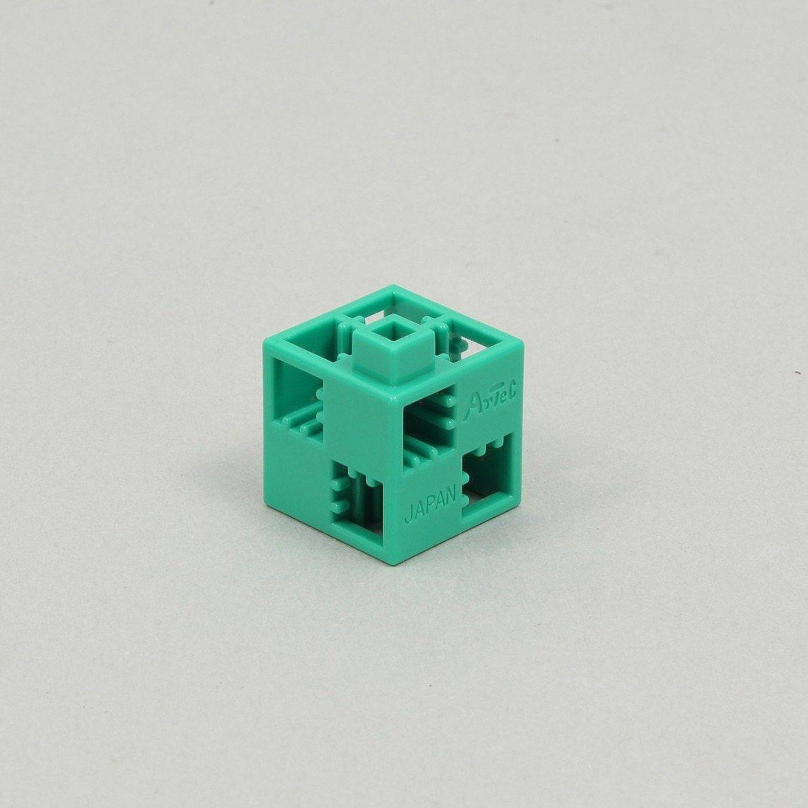 Artec Artec Blocks Single Block Basic Square Green 100 Pieces 077850