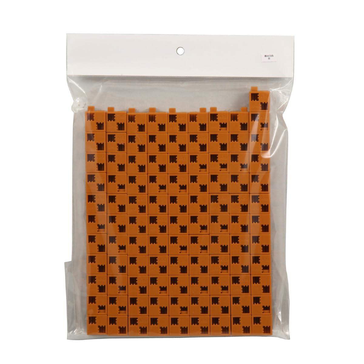Artec Artec Blocks Single Block Basic Square Brown 100 Pieces 077857