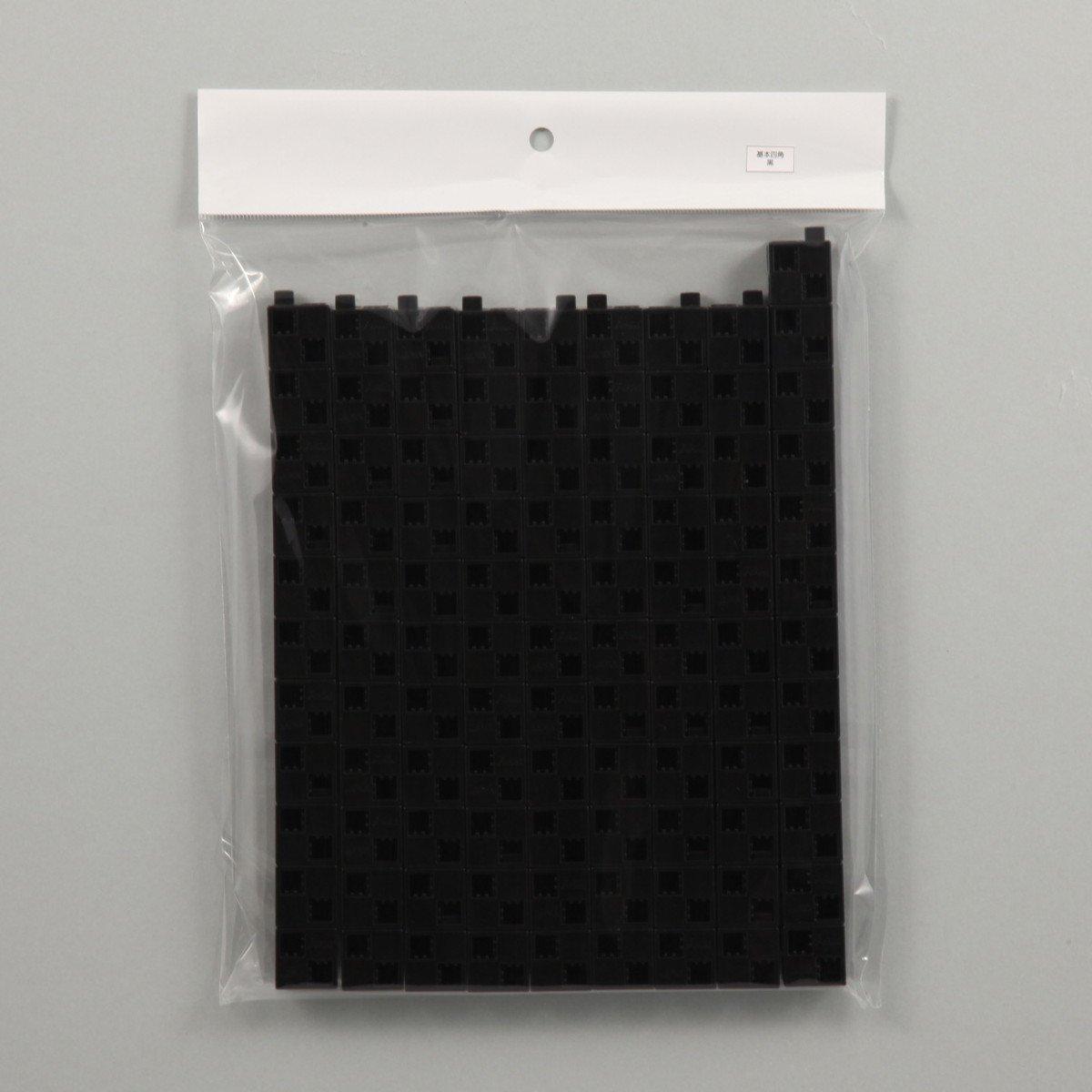 Artec Artec Block Single Block Basic Square Black 100 Pieces 077859