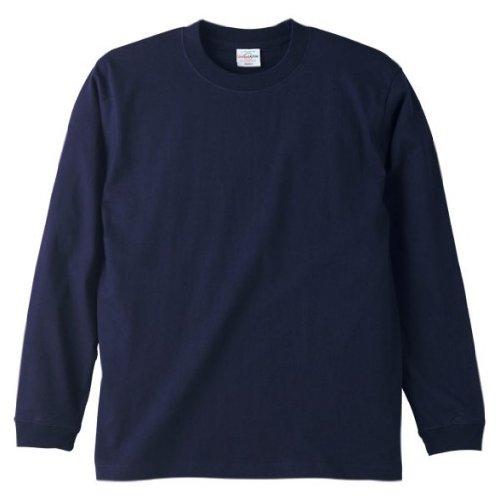 [United Athle] 6.2 oz Long Sleeve T-Shirt (1.6-inch Rib) Navy 86 S