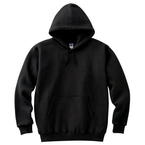 [Printstar] Sweat Hoodie Kids 8.4oz Brushed Hooded Light Hoodie [Pullover] 00216-MLH_K Black 110cm (Equivalent to Japanese Size 110)